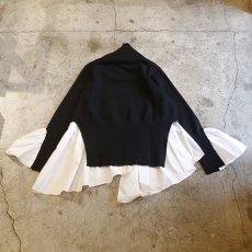 画像2: 【Wiz&Witch】"UNITED" MIX FABRIC SHIRT KNIT / OS (2)