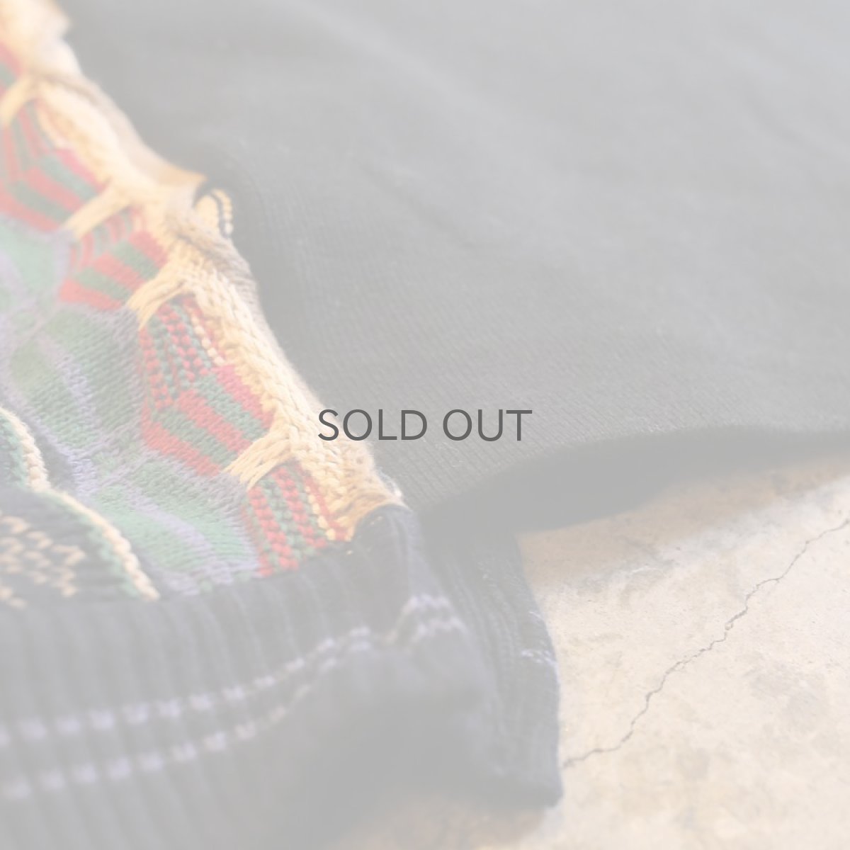 画像5: 【Wiz&Witch】"UNITED" TWO FACE HALF ZIP KNIT / OS (5)