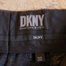画像6: 【DKNY】WOOL DESIGN SLACKS / W32 (6)