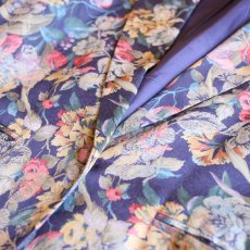 画像4: FLORAL PATTERN TAILORED JACKET / Ladies S / MADE IN USA (4)