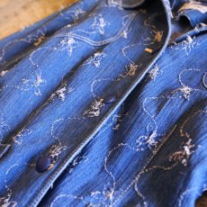 画像4: STITCH DESIGN DENIM JACKET / Ladies M (4)