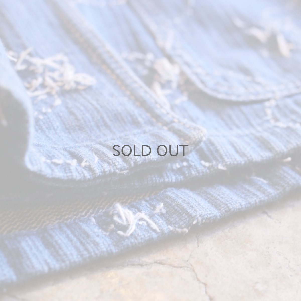 画像5: STITCH DESIGN DENIM JACKET / Ladies M (5)