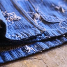 画像5: STITCH DESIGN DENIM JACKET / Ladies M (5)