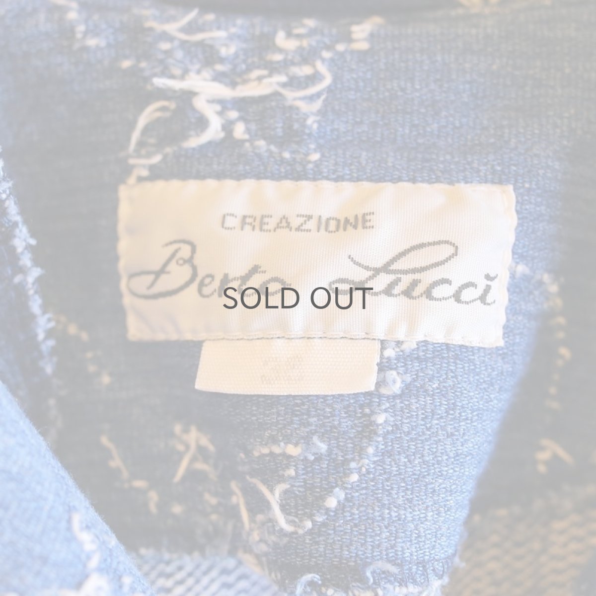 画像6: STITCH DESIGN DENIM JACKET / Ladies M (6)