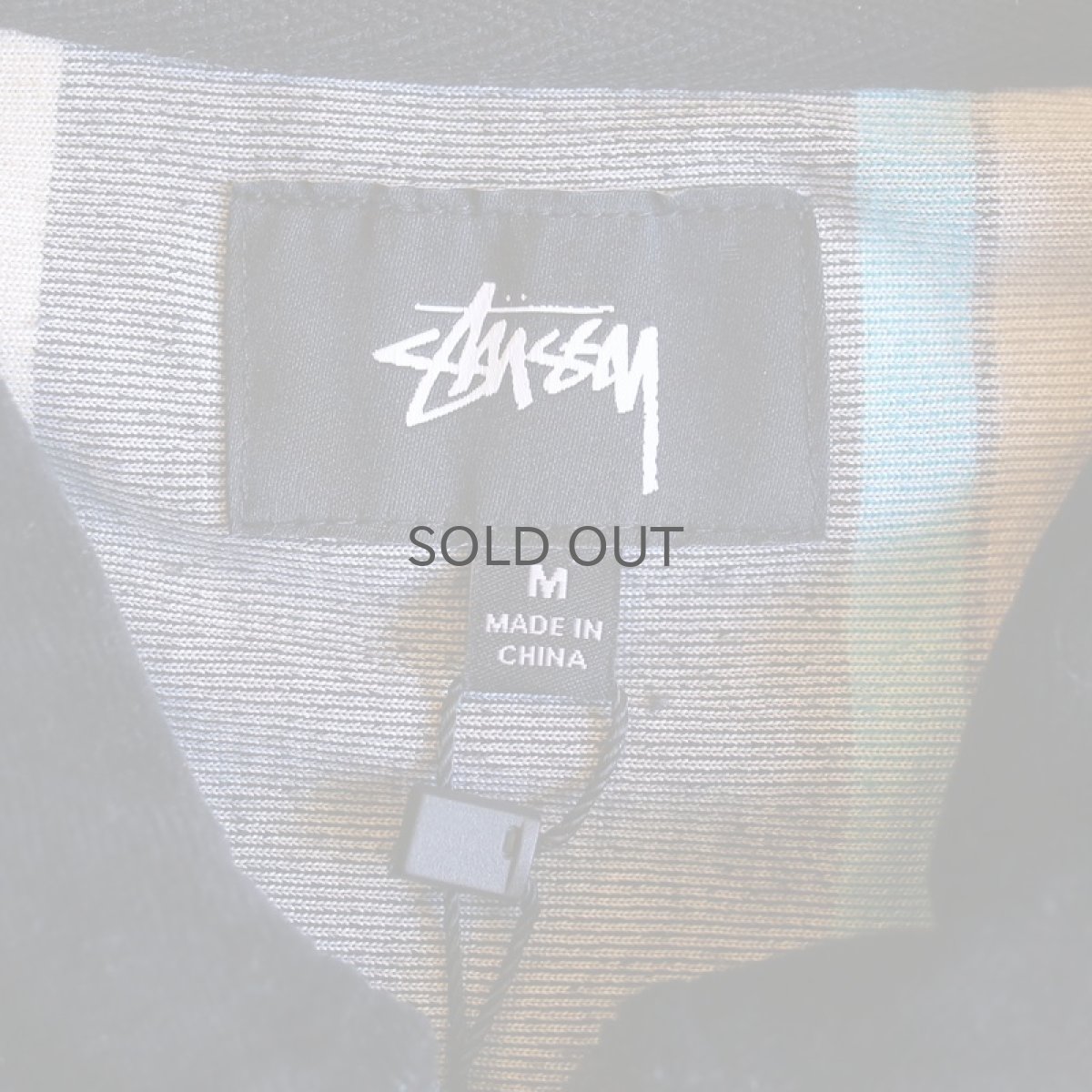 画像6: 【STUSSY】ROLAND STRIPE LS FULL ZIP / Mens M (6)