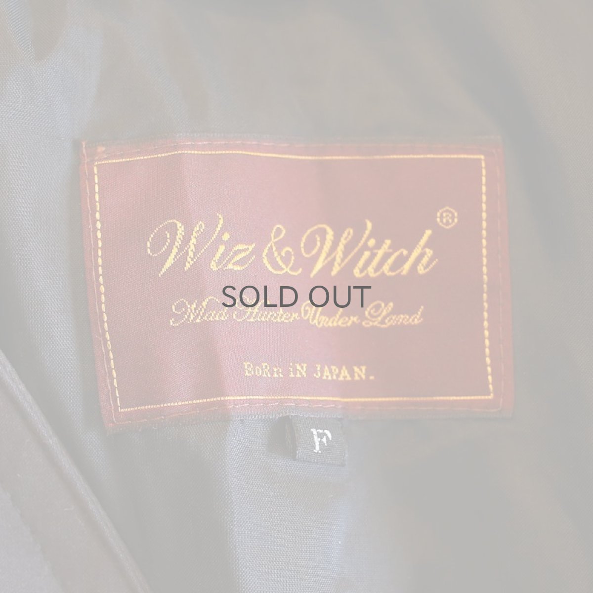 画像6: 【Wiz&Witch】COLLARLESS TRENCH COAT / OS (6)