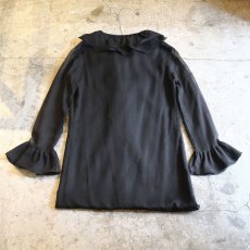 画像2: DESIGN FRILL BLOUSE / Ladies S (2)