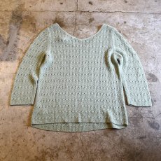 画像2: MESH DESIGN L/S TOPS / Ladies S (2)