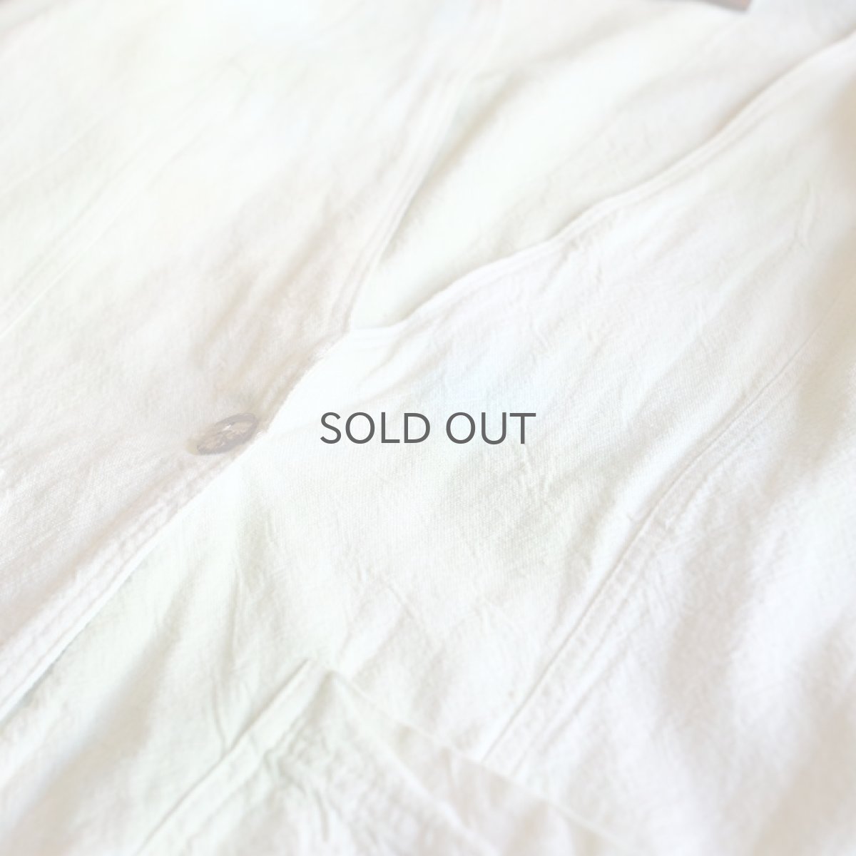 画像4: 【Wiz&Witch】"CANVAS" OVER DYE N/C LINEN JACKET / OS (4)