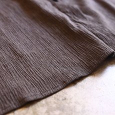 画像5: BUTTON DESIGN STAND COLLAR SHIRT / Ladies XL (5)