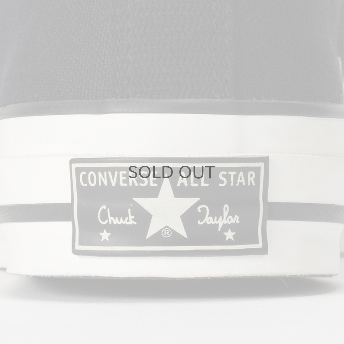 画像4: CONVERSE ADDICT - CHUCK TAYLOR CANVAS OX / BLACK (4)