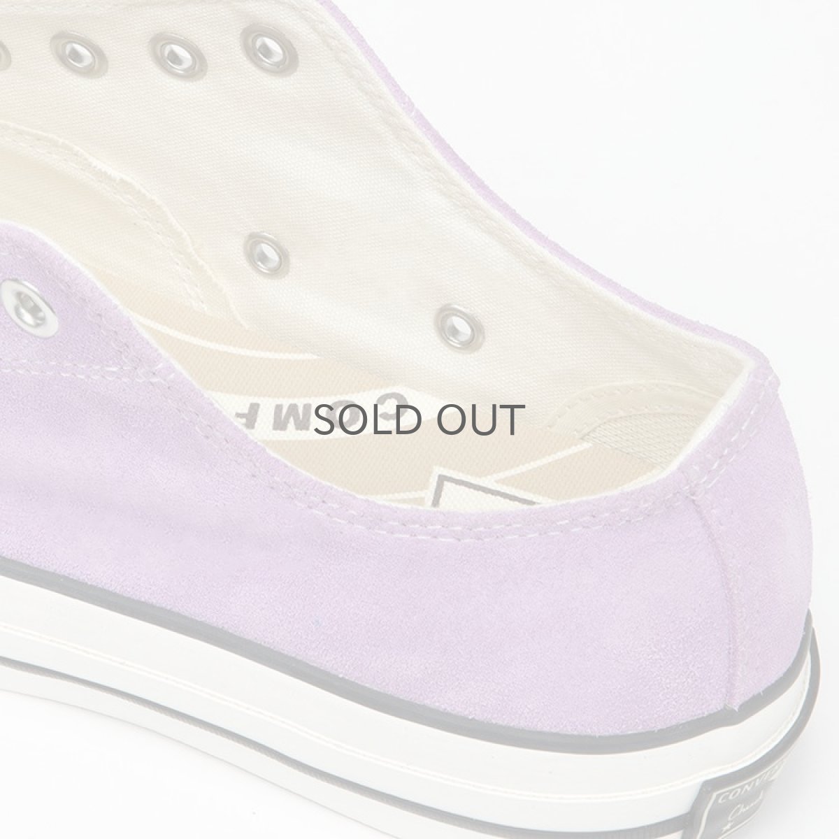 画像9: 30% OFF!!【CONVERSE ADDICT】- CHUCK TAYLOR SUEDE OX / LILAC (9)