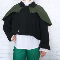 画像1: 【Wiz&Witch】VINTAGE FRENCH MILITARY 2TONE SHORT JACKET / OS (1)