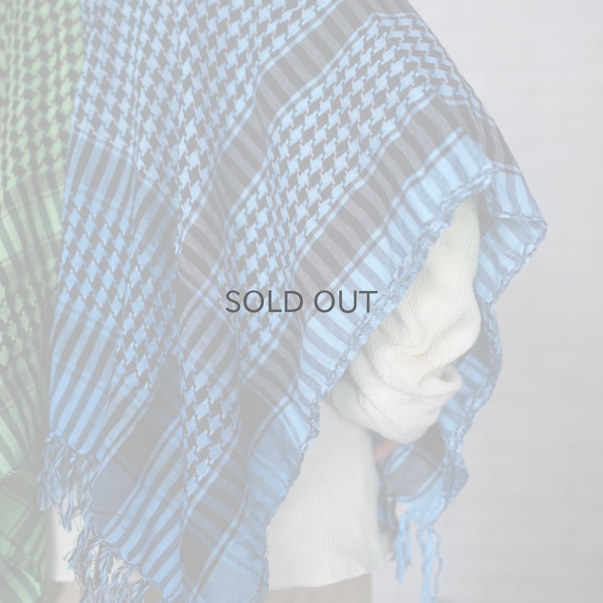 画像3: 【Wiz&Witch】"HOOK UP" AFGHAN PONCHO JACKET / FREE (3)