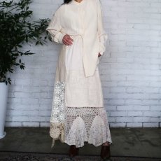 画像2: 【Wiz&Witch】VINTAGE LACE LONG SKIRT / W27~ (2)