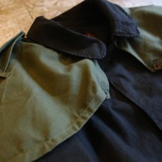 画像6: 【Wiz&Witch】VINTAGE FRENCH MILITARY 2TONE SHORT JACKET / OS (6)