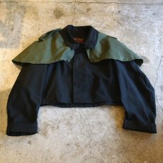 画像4: 【Wiz&Witch】VINTAGE FRENCH MILITARY 2TONE SHORT JACKET / OS (4)