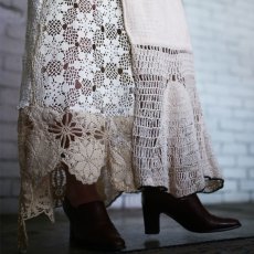 画像5: 【Wiz&Witch】VINTAGE LACE LONG SKIRT / W27~ (5)