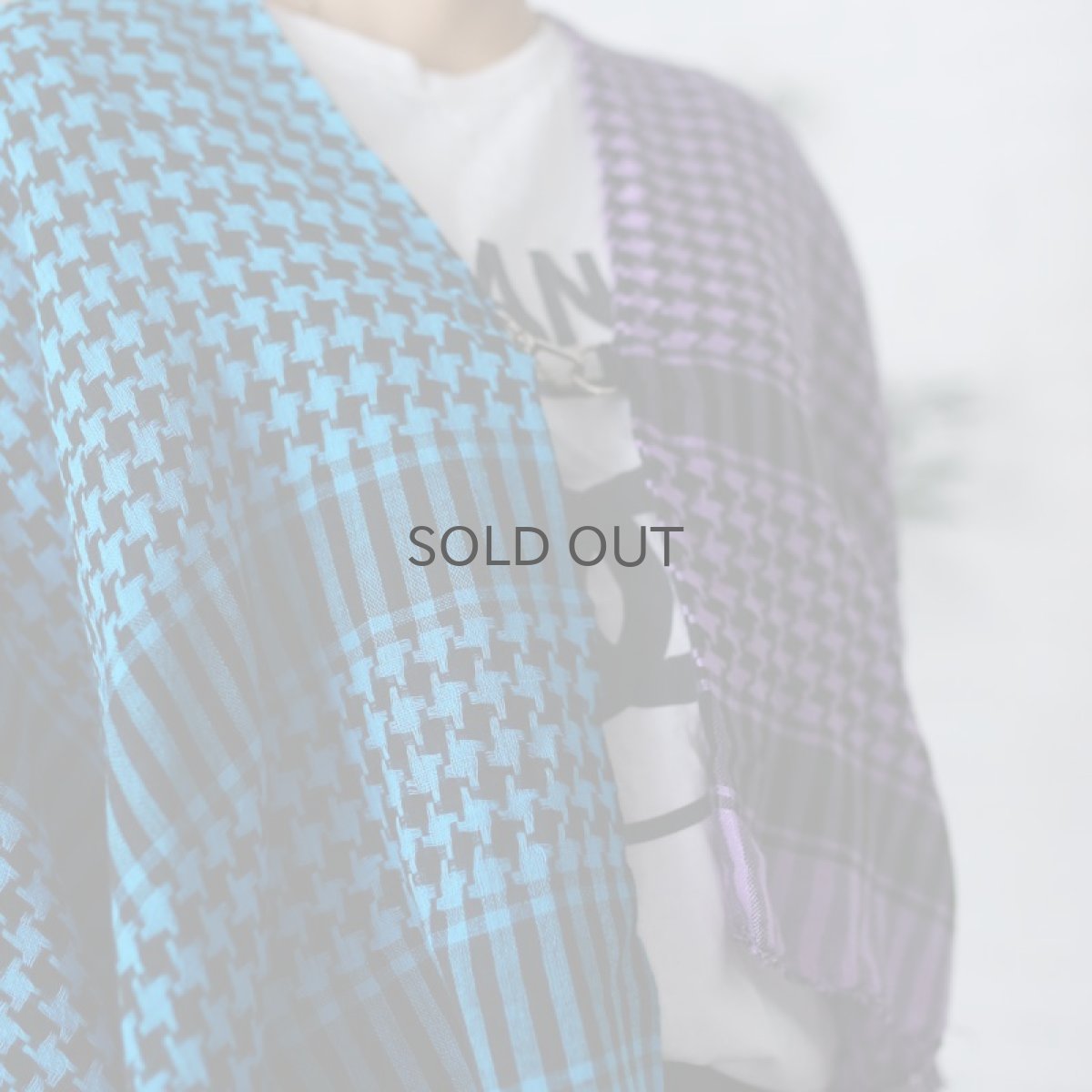 画像3: 【Wiz&Witch】"HOOK UP" AFGHAN PONCHO JACKET / FREE (3)