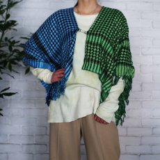 画像1: 【Wiz&Witch】"HOOK UP" AFGHAN PONCHO JACKET / FREE (1)