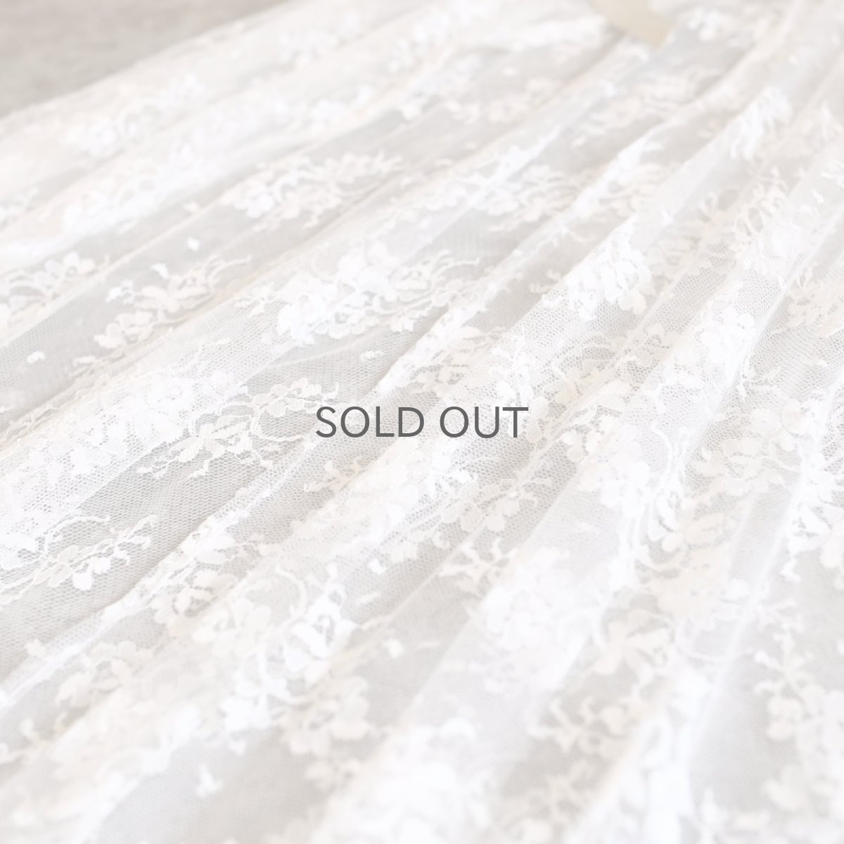 画像10: 【Wiz&Witch】VINTAGE LACE LAYERED WRAP SKIRT / FREE (10)