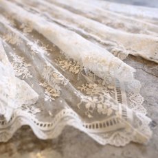 画像11: 【Wiz&Witch】VINTAGE LACE LAYERED WRAP SKIRT / FREE (11)