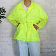 画像2: NEON COLOR NYLON JACKET / Ladies M (2)