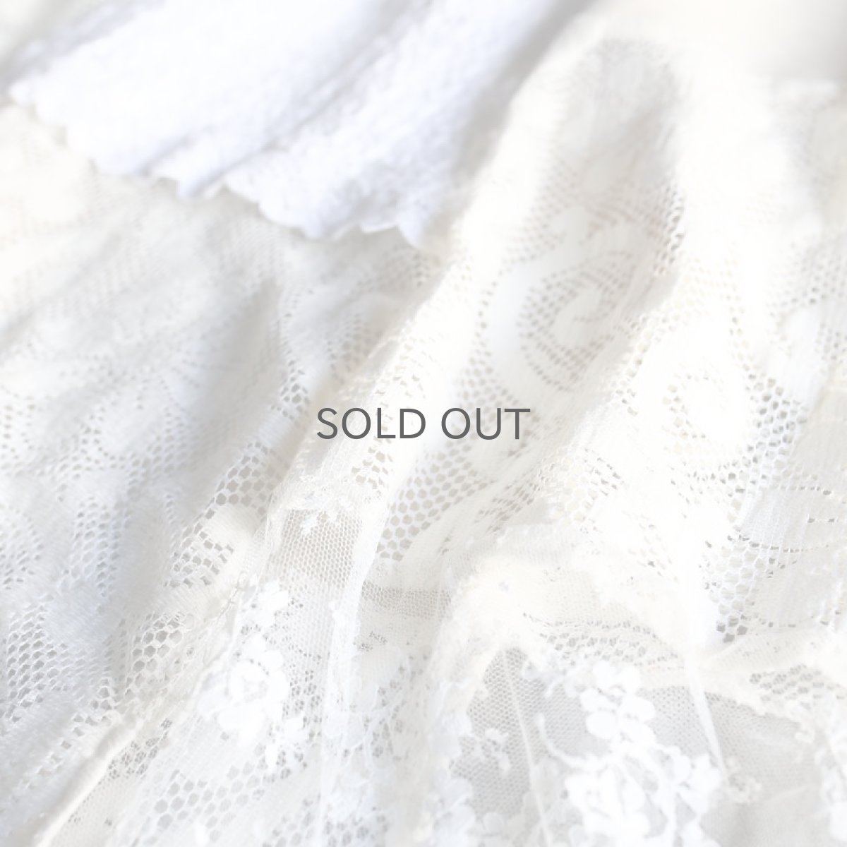 画像4: 【Wiz&Witch】VINTAGE LACE LONG SKIRT / W23~W34 (4)