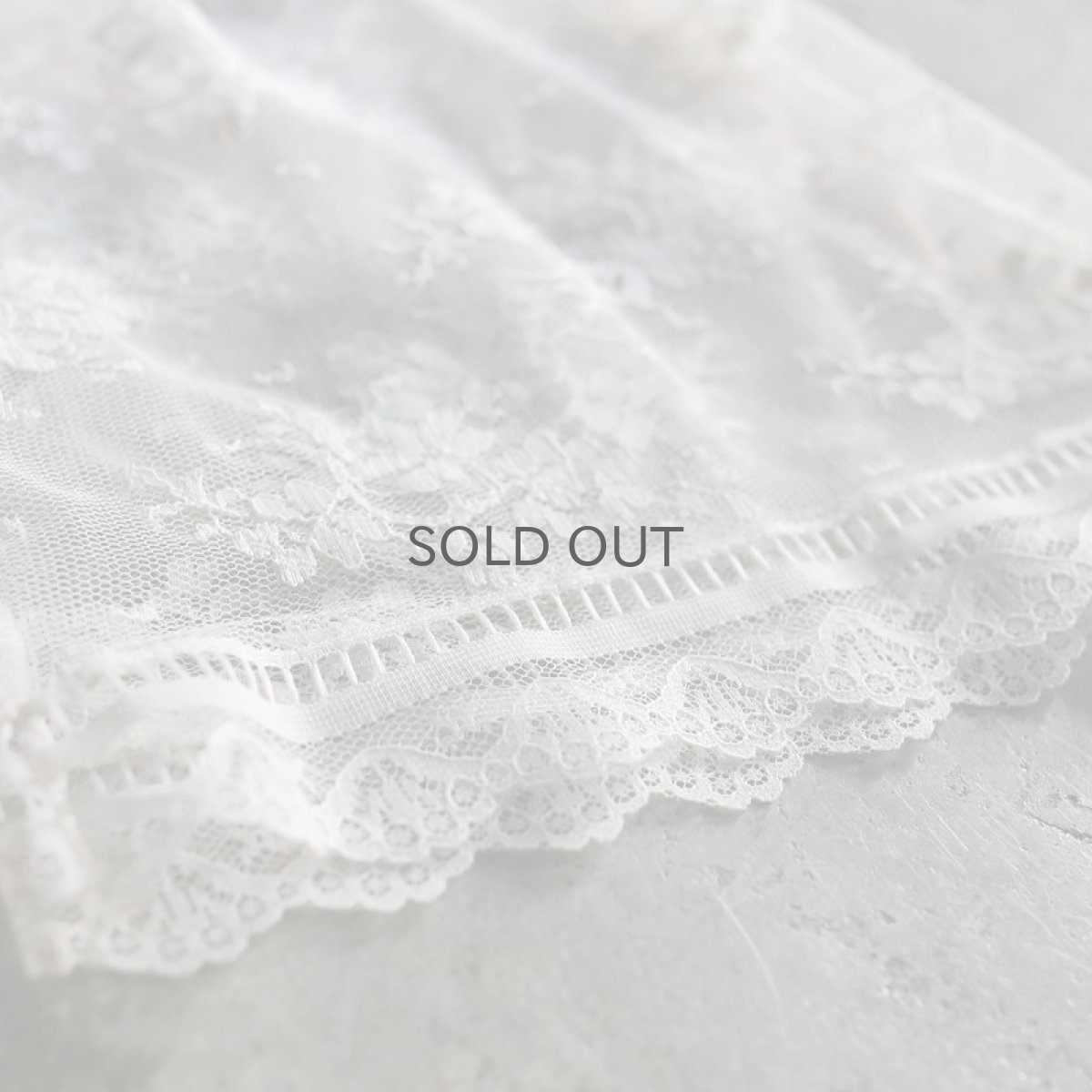 画像5: 【Wiz&Witch】VINTAGE LACE FLARE PANTS / W29 (5)