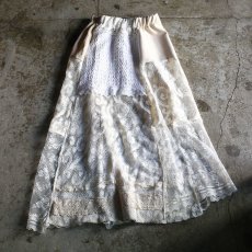 画像1: 【Wiz&Witch】VINTAGE LACE LONG SKIRT / W23~W34 (1)