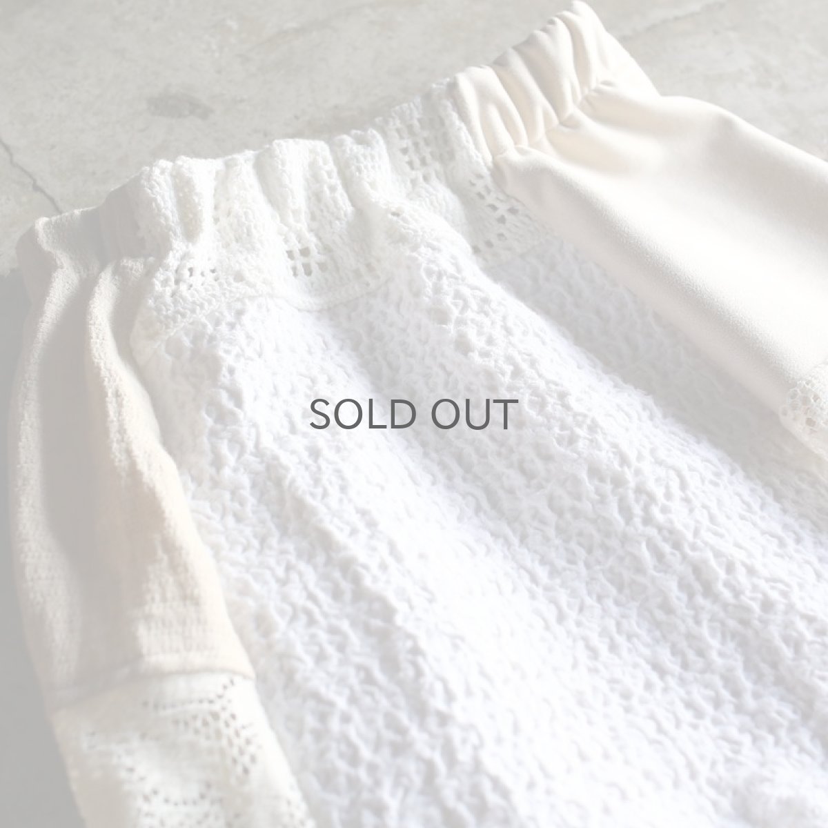 画像3: 【Wiz&Witch】VINTAGE LACE LONG SKIRT / W23~W34 (3)