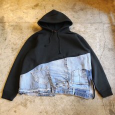 画像1: オーダー商品【Wiz&Witch】"WEIRD PARKA" / BLACK×BLUE (1)