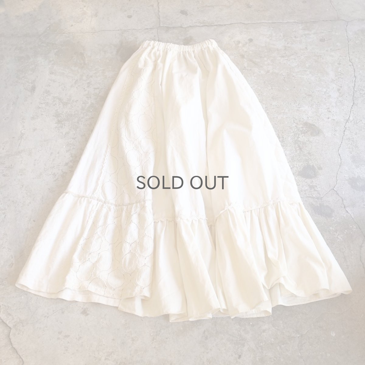 画像2: 【Wiz&Witch】"UNITED" VINTAGE LONG SKIRT / FREE (2)