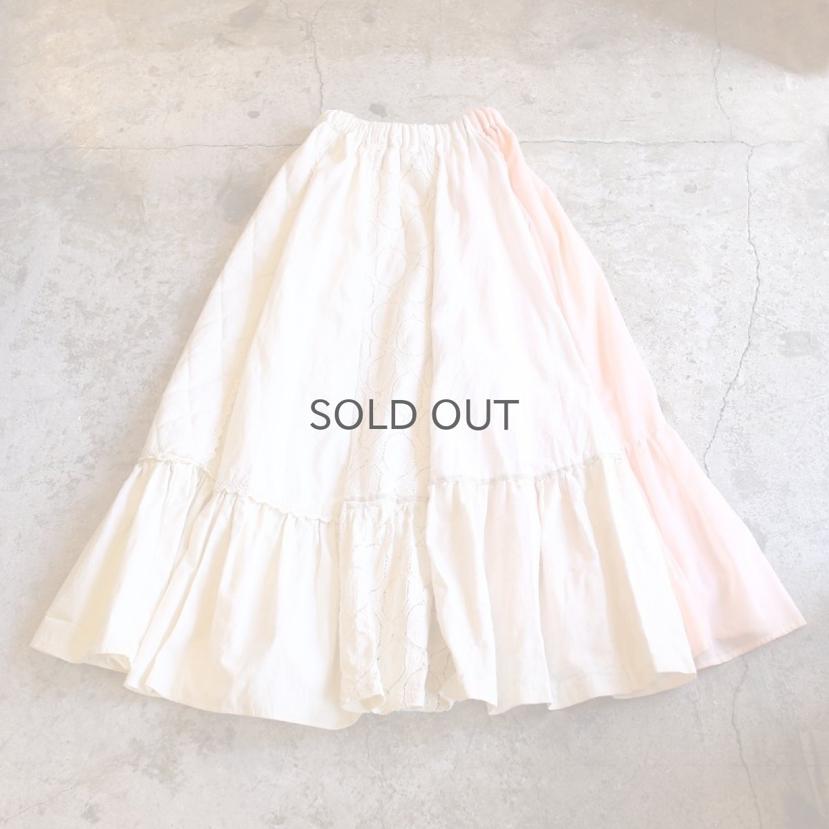 画像11: 【Wiz&Witch】"UNITED" VINTAGE LONG SKIRT / FREE (11)