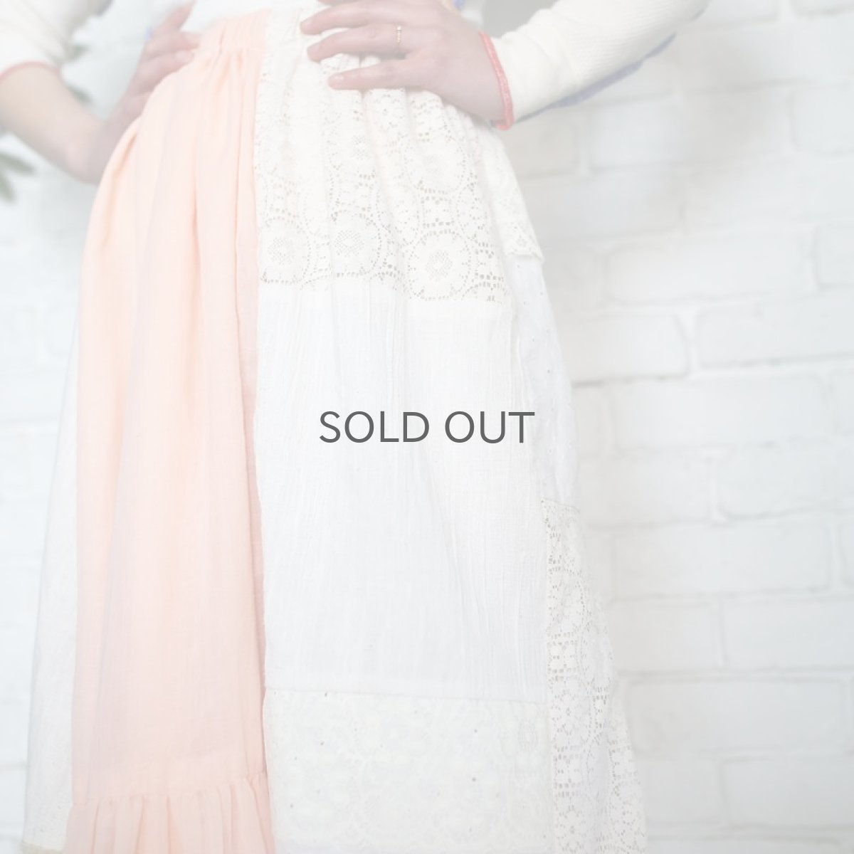 画像4: 【Wiz&Witch】"UNITED" VINTAGE LONG SKIRT / FREE (4)