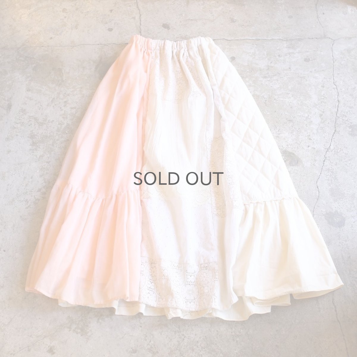 画像10: 【Wiz&Witch】"UNITED" VINTAGE LONG SKIRT / FREE (10)