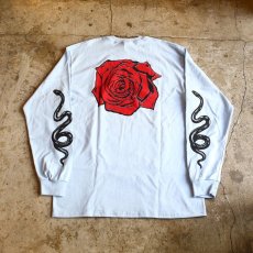 画像1: UNDERLAND 別注【JESUS AND JOHN】ROSE L/S T-SHIRTS / SKY (1)