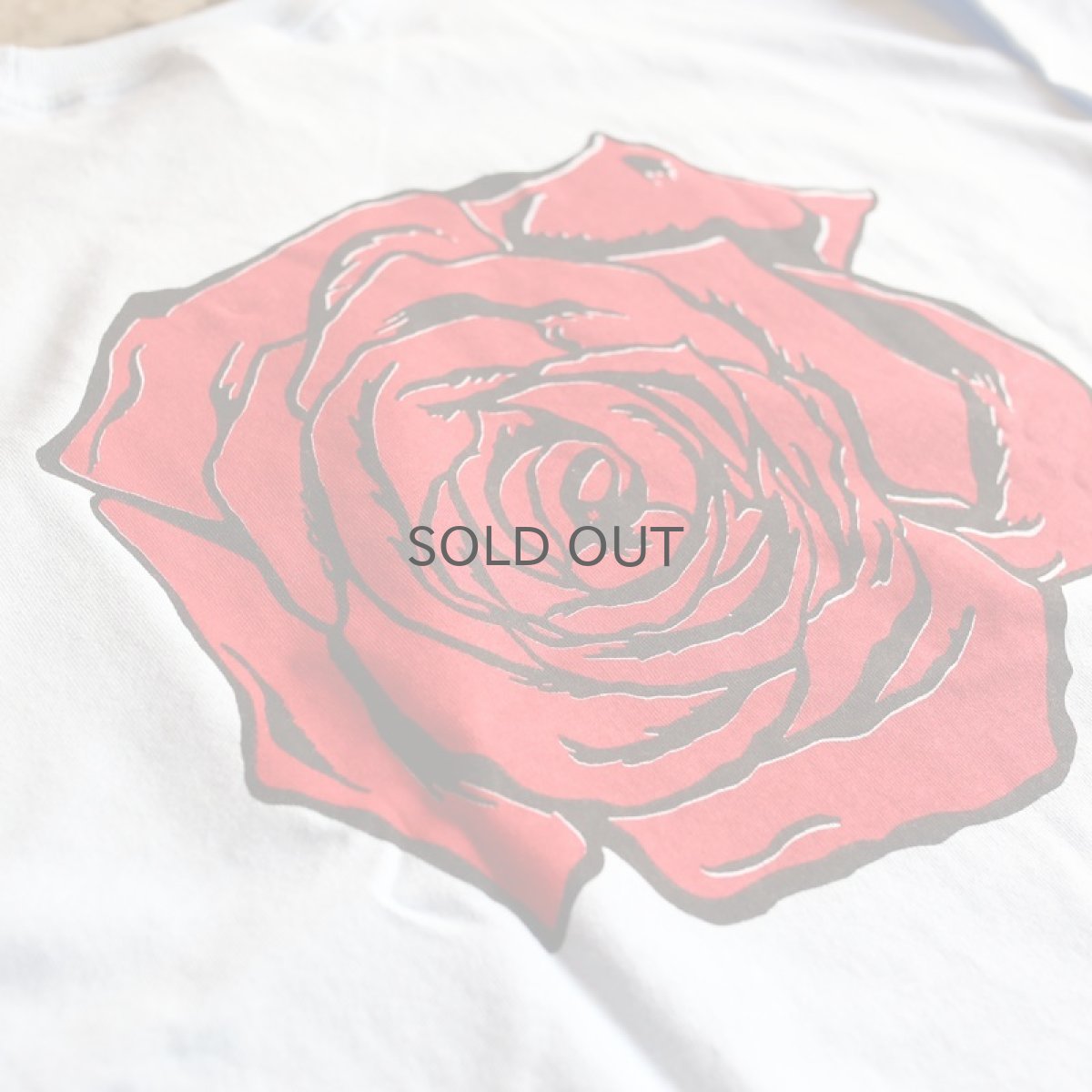 画像3: UNDERLAND 別注【JESUS AND JOHN】ROSE L/S T-SHIRTS / SKY (3)