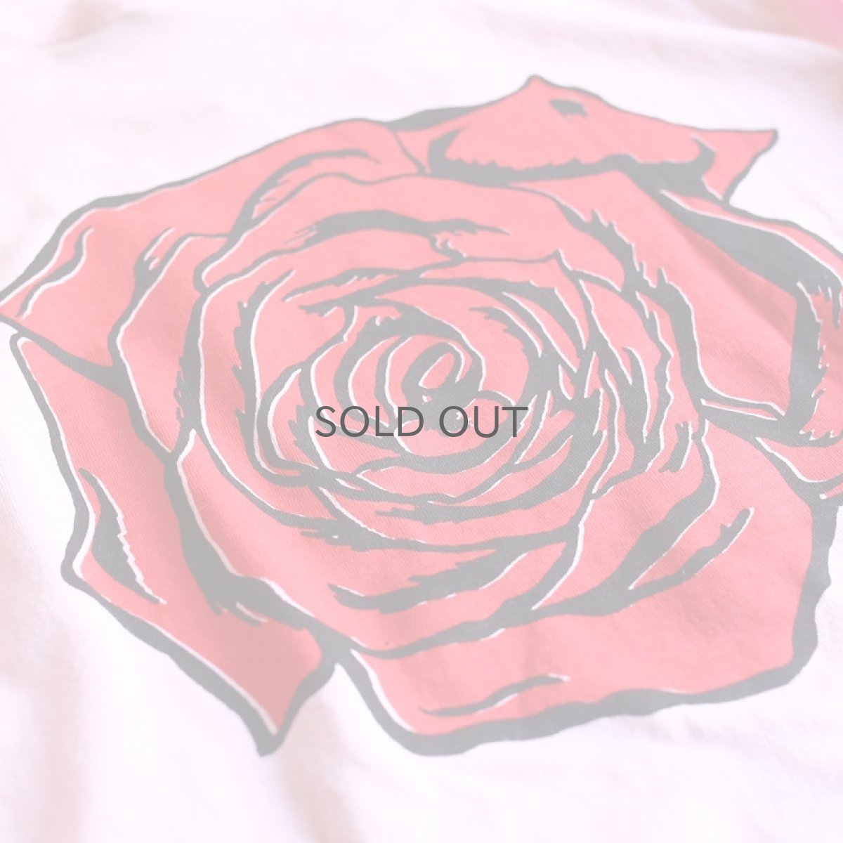 画像3: UNDERLAND 別注【JESUS AND JOHN】ROSE L/S T-SHIRTS / PINK (3)