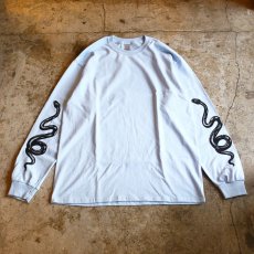 画像2: UNDERLAND 別注【JESUS AND JOHN】ROSE L/S T-SHIRTS / SKY (2)