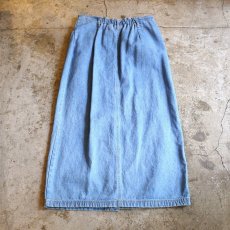 画像2: 1980~90's VINTAGE DENIM SKIRT / W29~W32 (2)