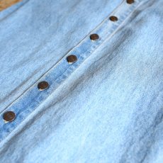 画像4: 1980~90's VINTAGE DENIM SKIRT / W29~W32 (4)