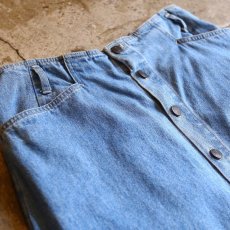 画像3: 1980~90's VINTAGE DENIM SKIRT / W29~W32 (3)