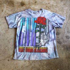 画像2: "GUNS N' ROSES" TIE DYE ROCK TEE / Men's L (2)