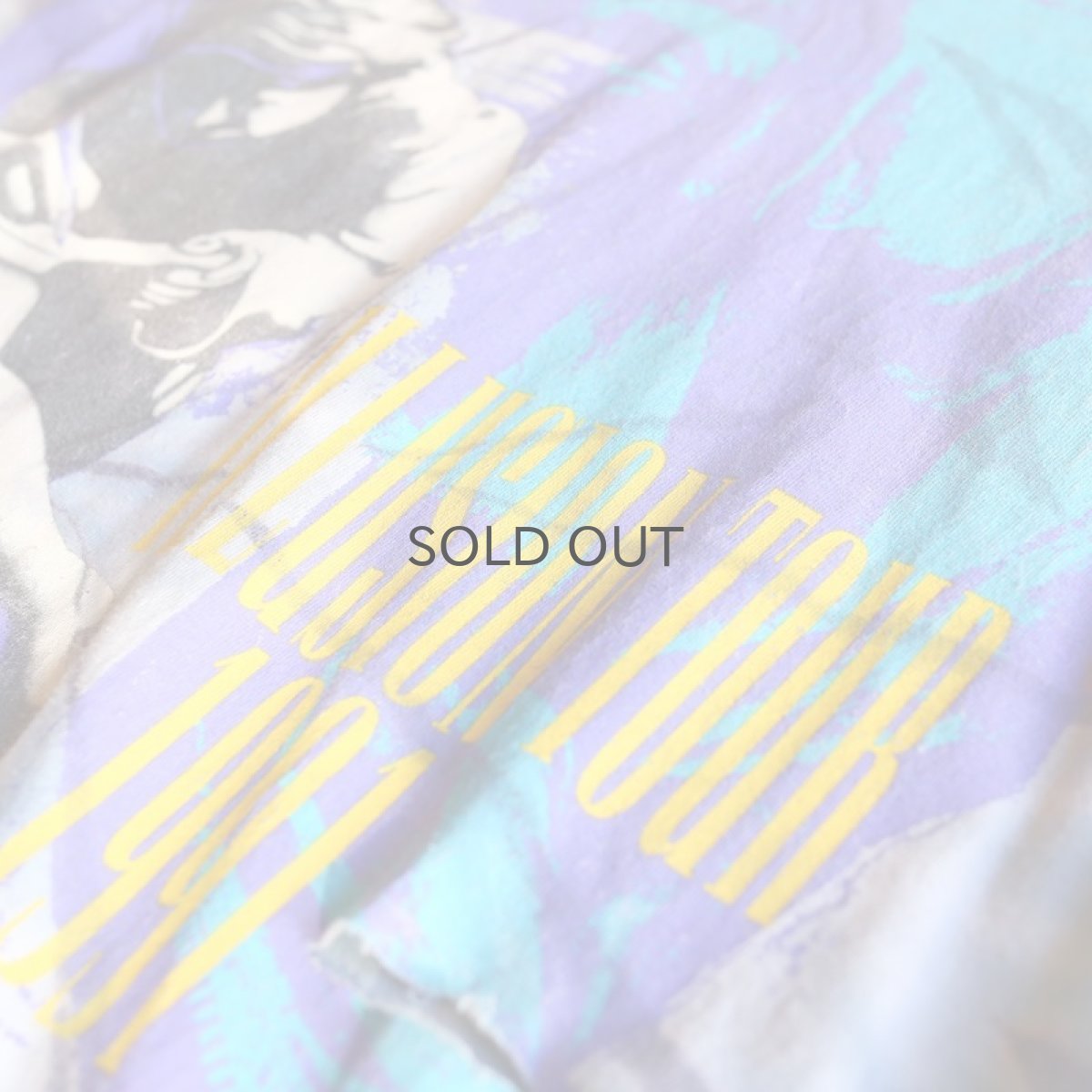 画像4: "GUNS N' ROSES" TIE DYE ROCK TEE / Men's L (4)