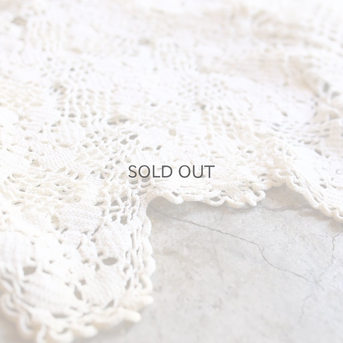 画像5: 【Wiz&Witch】"UNITED" VINTAGE LACE N/S TOPS / OS (5)