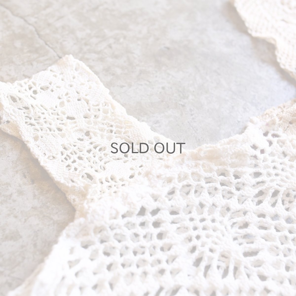 画像3: 【Wiz&Witch】"UNITED" VINTAGE LACE N/S TOPS / OS (3)