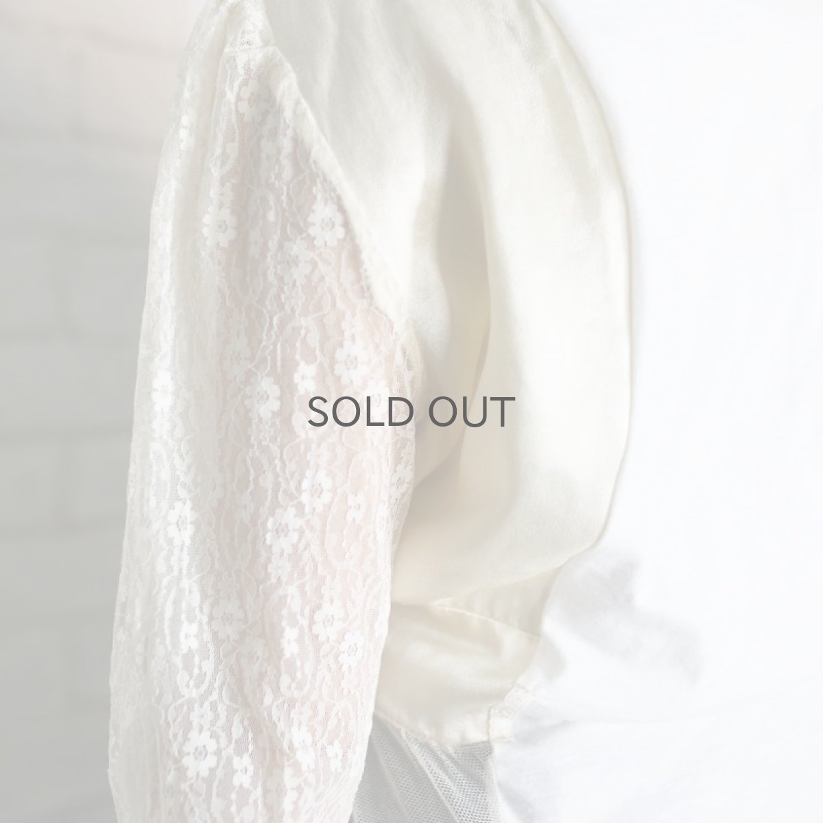 画像7: 【Wiz&Witch】"UNITED" VINTAGE LACE BLOUSE / OS (7)