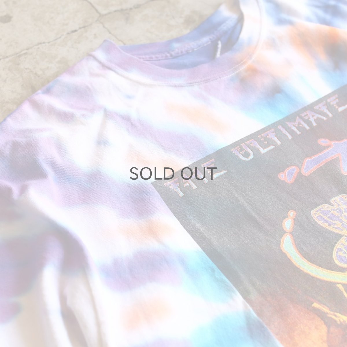 画像3: "yes" TIE DYE ROCK TEE / Men's XL (3)