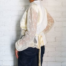 画像1: 【Wiz&Witch】"UNITED" VINTAGE LACE BLOUSE / OS (1)